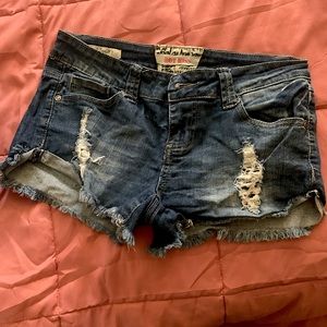 Size 3 Hot Kiss mini shorts